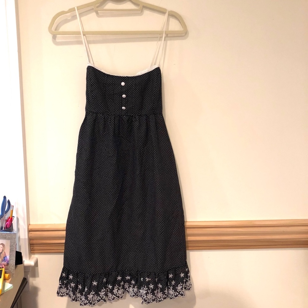 Black & White Summer Dress 🌞